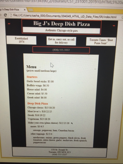  Construct a box model html page. content -hd-55 / 34390-2 /