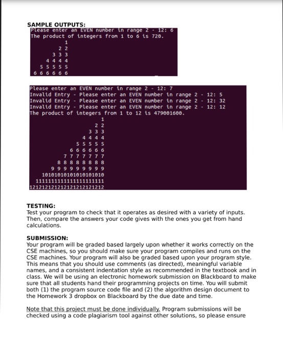 some results, and then print out a triangle shape to the screen