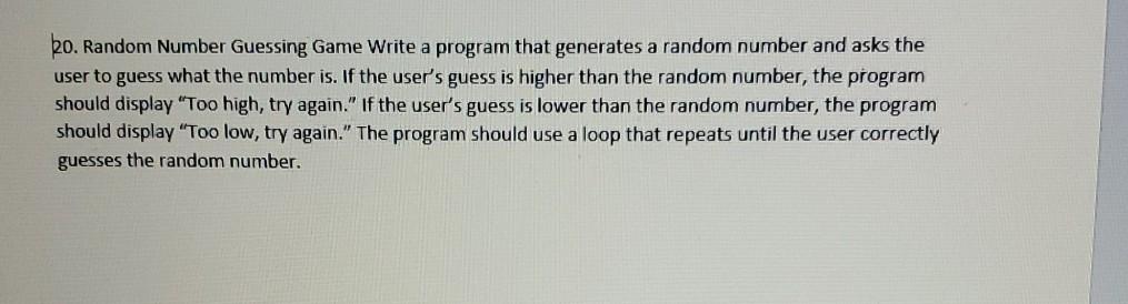  write a flowchart ko. Random Number Guessing Game Write a program