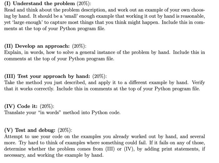 single argument x, and computes and returns x2 +41. The function should