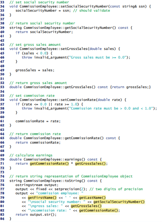 BasePlusCommissionEmployee of the CommissionEmployee-BasePlusCommissionEmployee hierarchy to use composition rather than inheritance. After