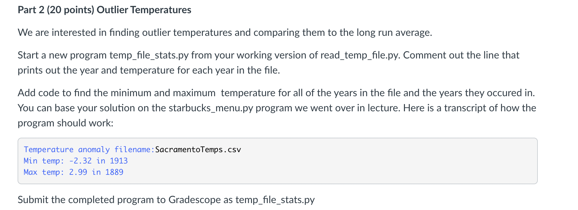 I need this answered in python, please. Ideally, a screenshot of the