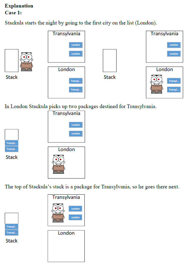 boxes of dirt and needs your assistance. Each night Stackula receives a