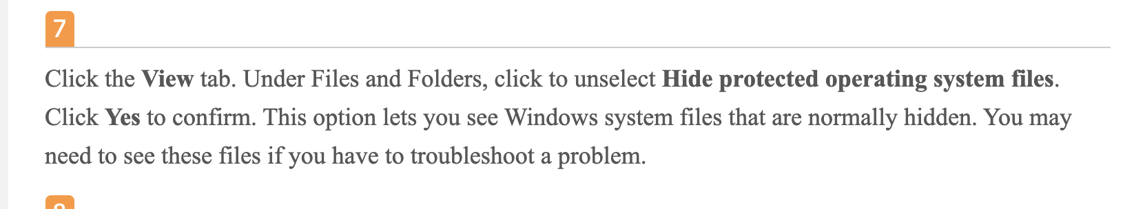 need windows 10 operating system send screenshots 7 Click the View tab.