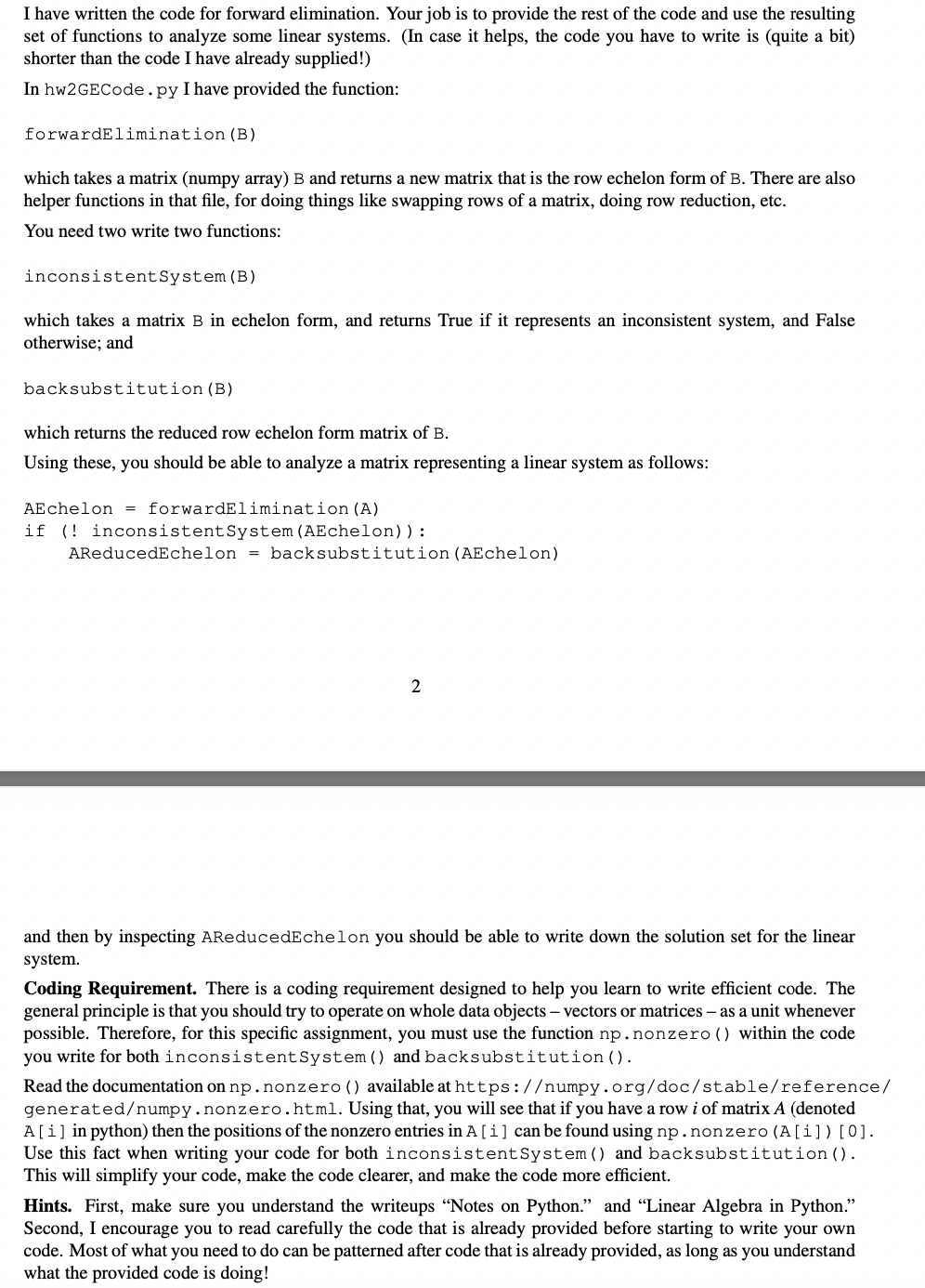 Please help with this question I have written the code for forward