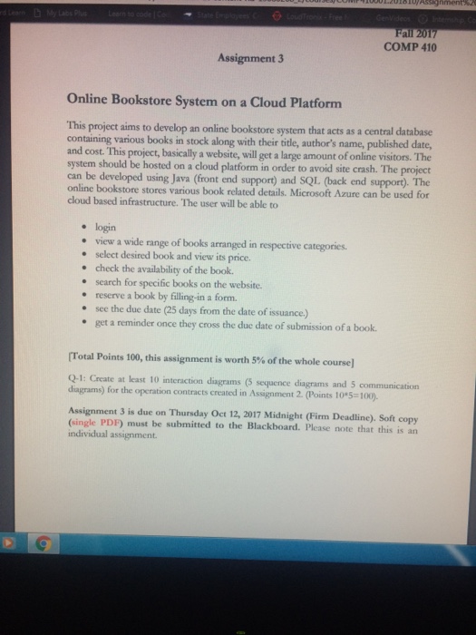  Please help me with this. Create at least 10 interaction diagrams
