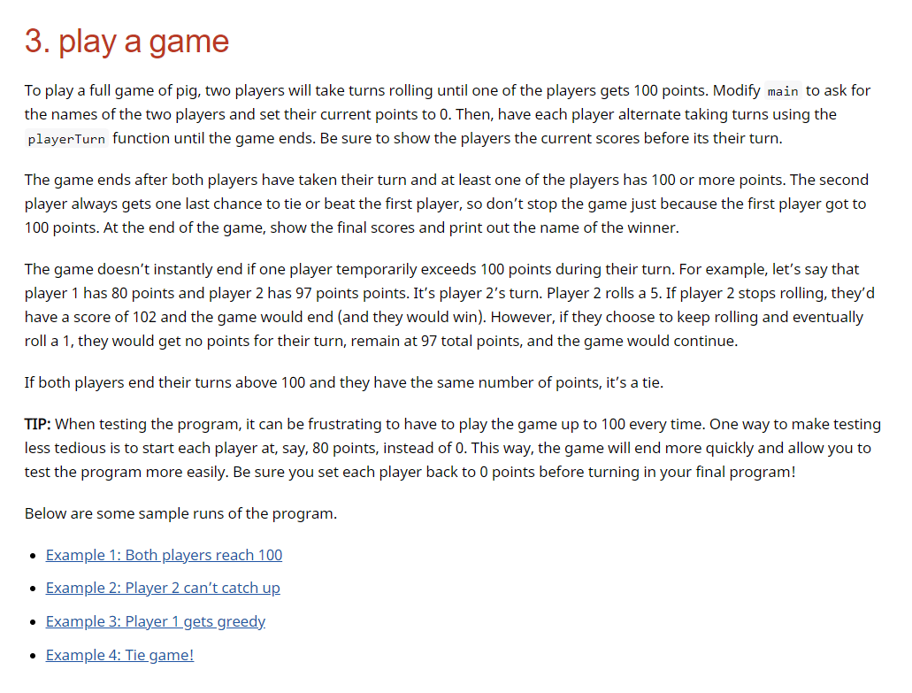 enter "yes" or "no", your function should print an error message, and