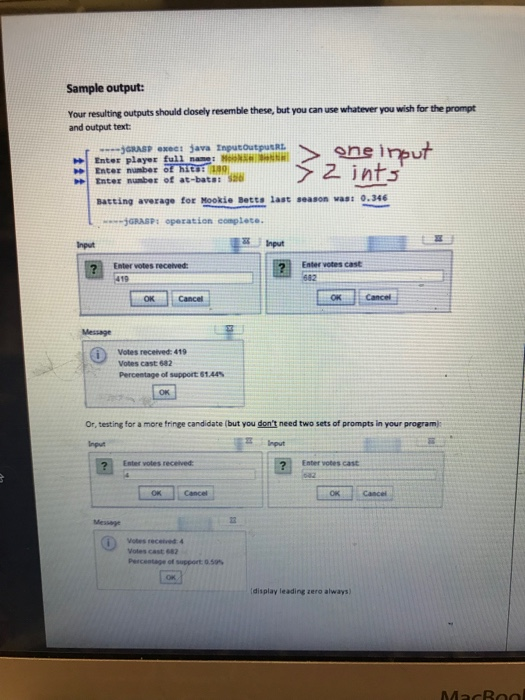  input-output related Java classes and methods, to perform command line and