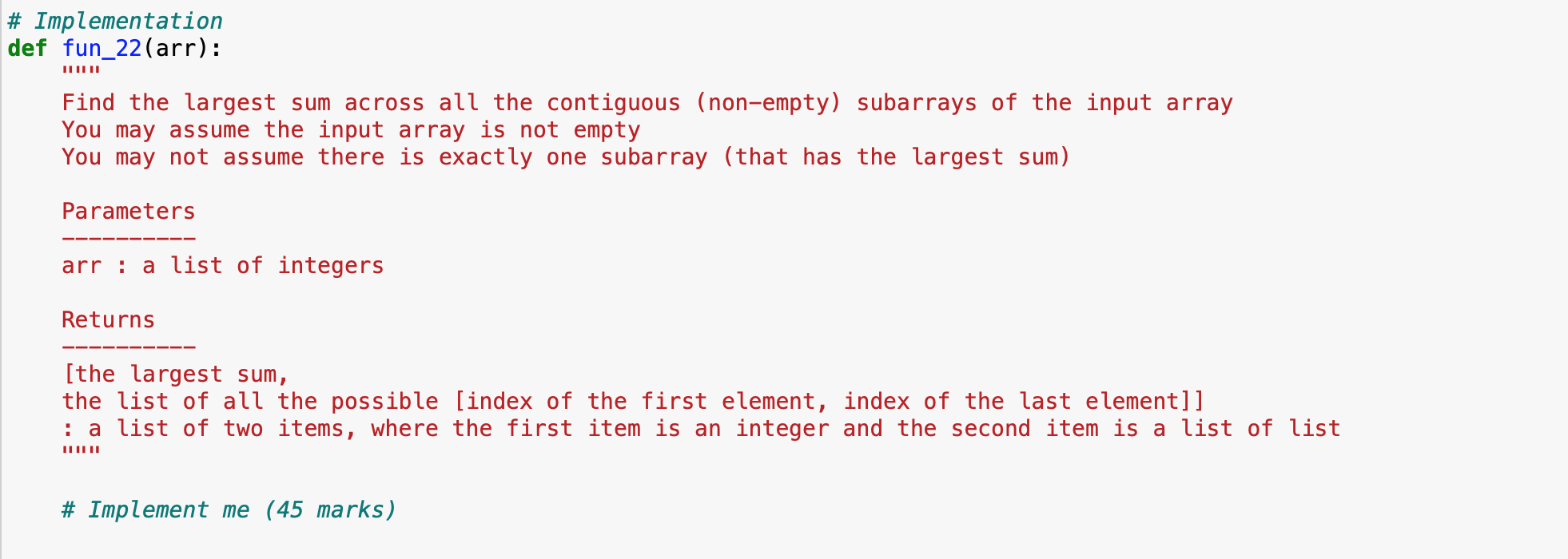 [Computer Science / Python Algorithm Question] I need help in Computer Science