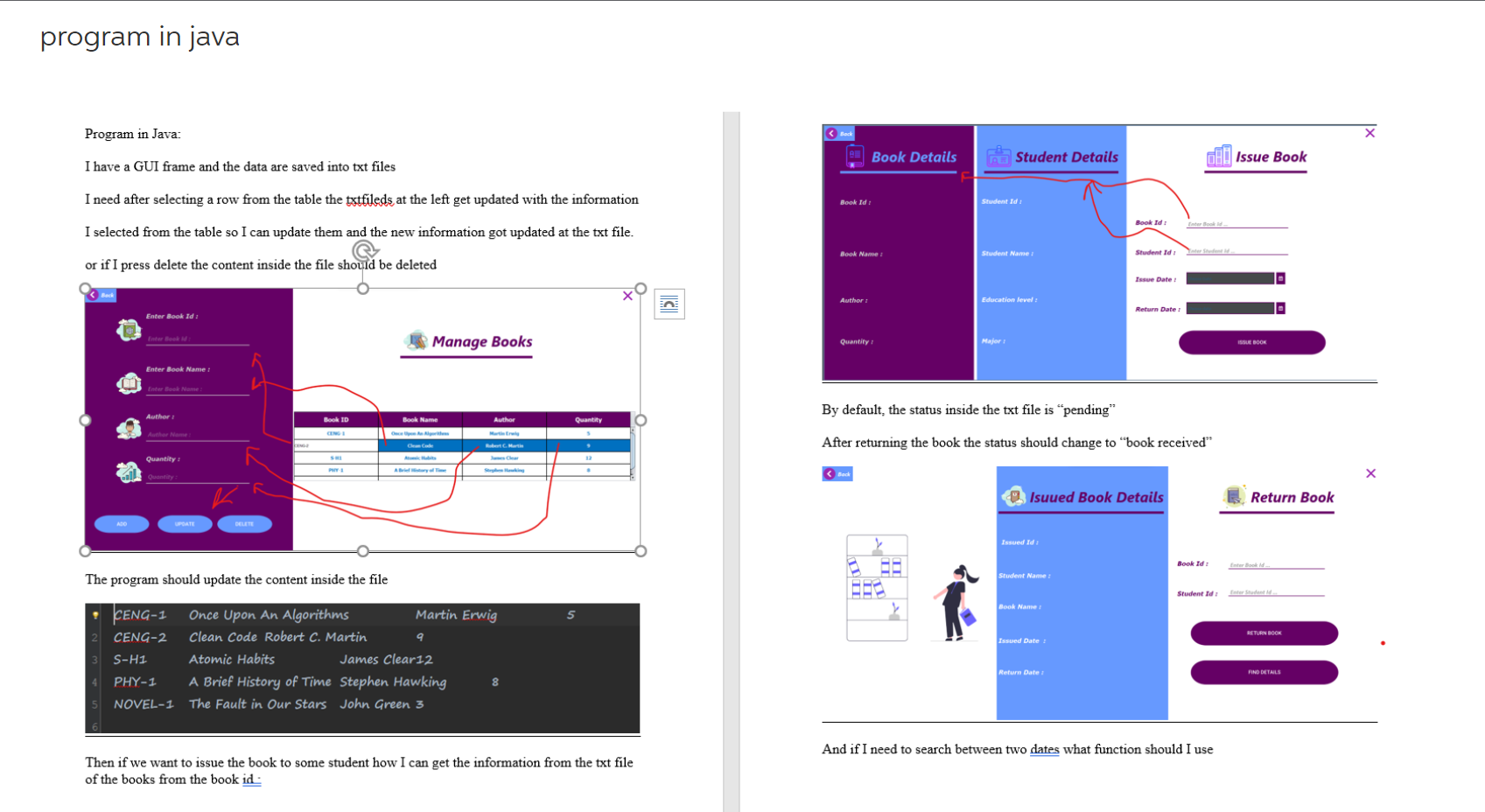  please solve it using Java cuz i askeds a question and
