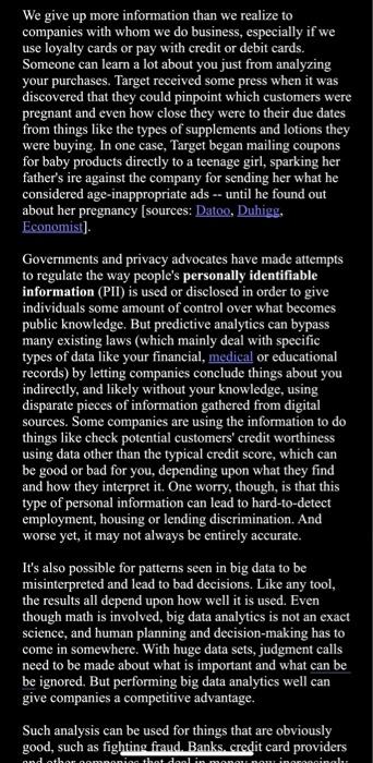 Since the advent of the Internet, we've been producing data in staggering