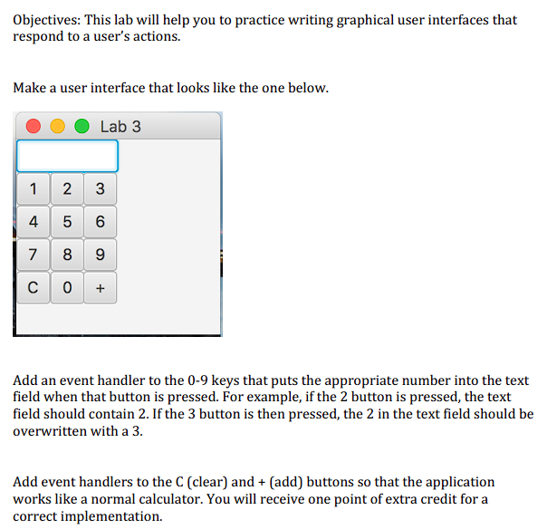 Please solve in java as exactly shown in the picture. Thanks Objectives: