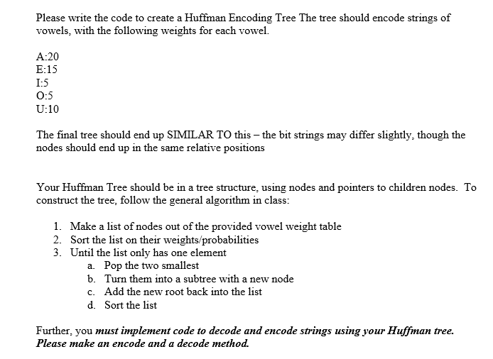 In Java...if you choose to answer this question, please do not copy