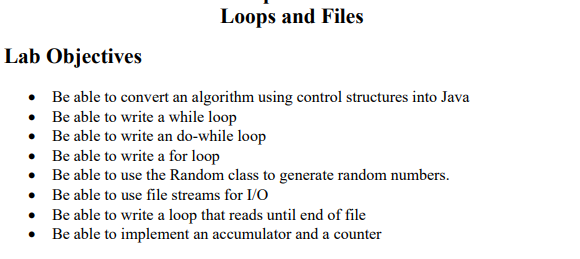 a DO while lopp. /** This class simulates rolling a pair of