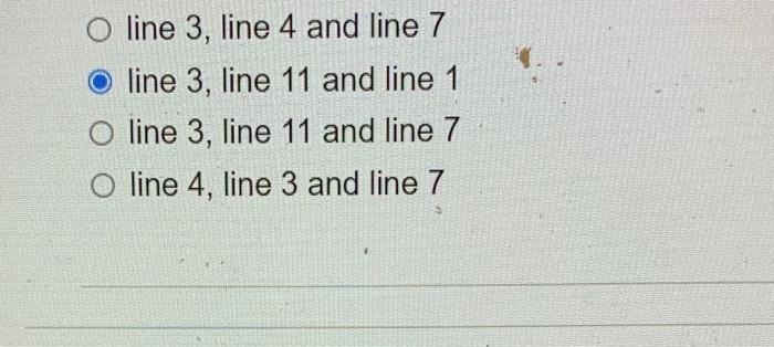 and a call to the showDub function respectfully line 3 , line