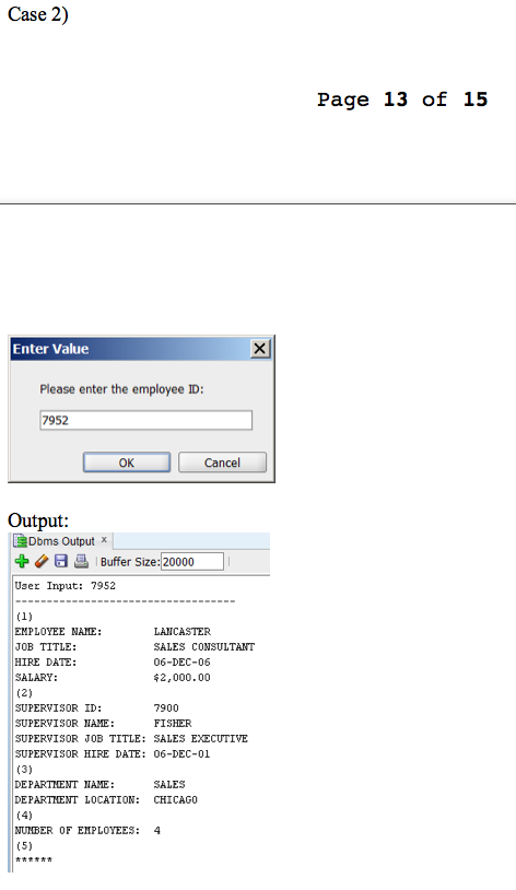 VARCHAR2(50) NOT NULL UNIQUE, LOCATION VARCHAR2(20) NOT NULL); INSERT INTO department VALUES(10,
