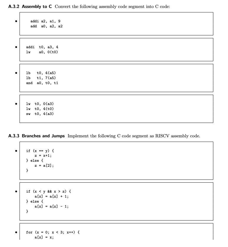 the MIPS assembly code, you may find the references in COD helpful.
