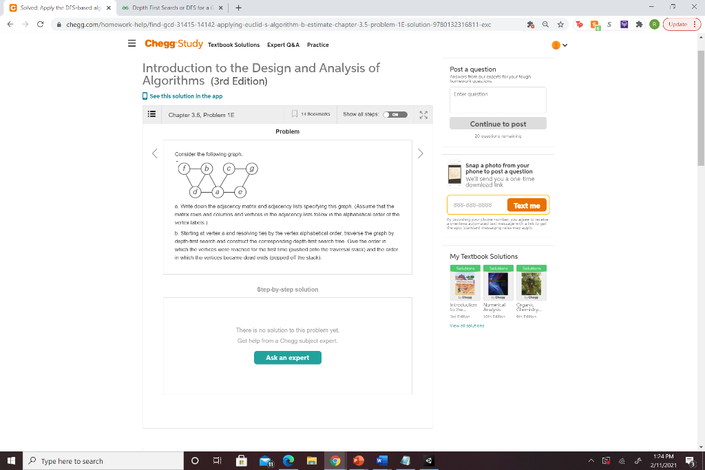 Answer Question B please C Splet Apply the DrS-based alsx as