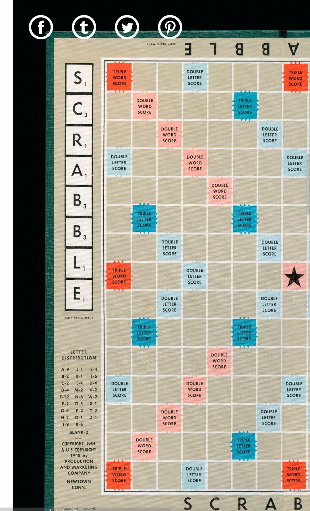 in which players take turns spelling words for points. Each letter has