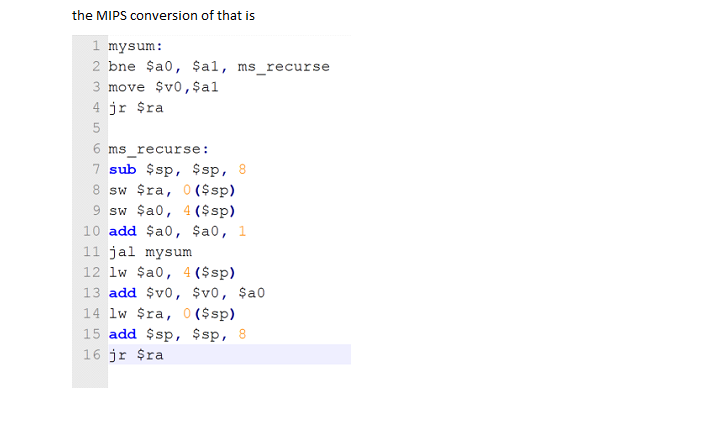 that calls itself). This is conceptually very similar to the previous example