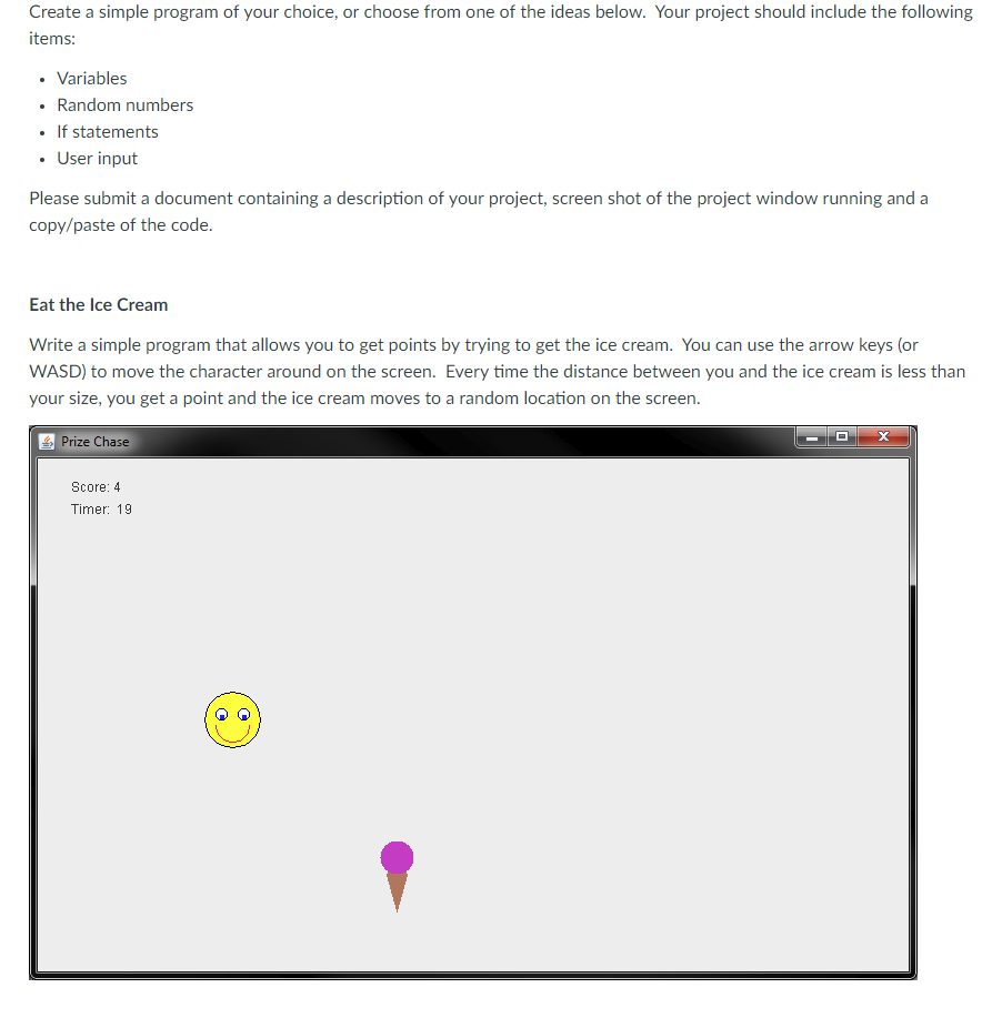 I NEED THIS IN JAVA AND JAVA ONLY. This is my final