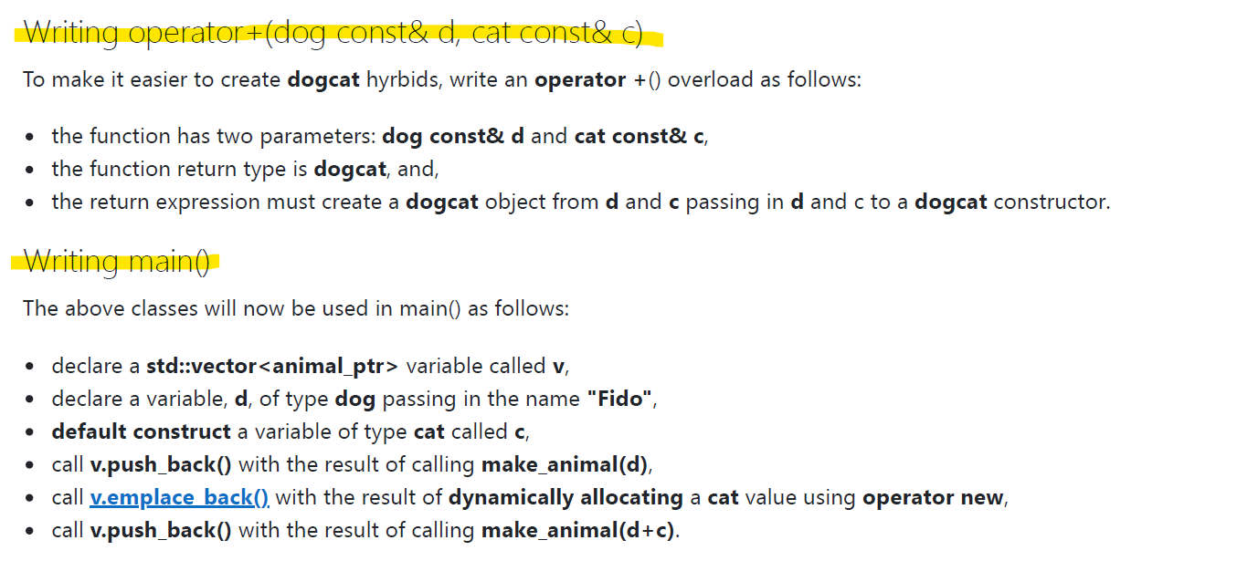 a reference to something one has to ensure the type of the