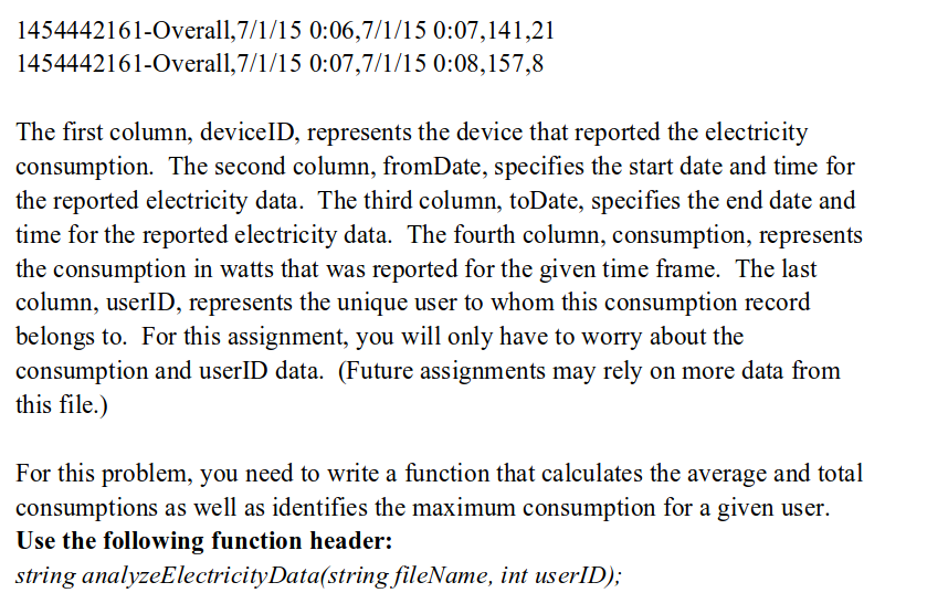 the Moodle. (Do not cut and paste from here). The data file