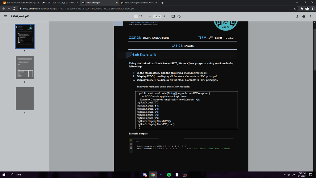 write in java yes, Provide the existing code and complete all the
