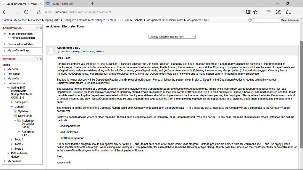 its environment for managing files. - Gain an understanding of processing both