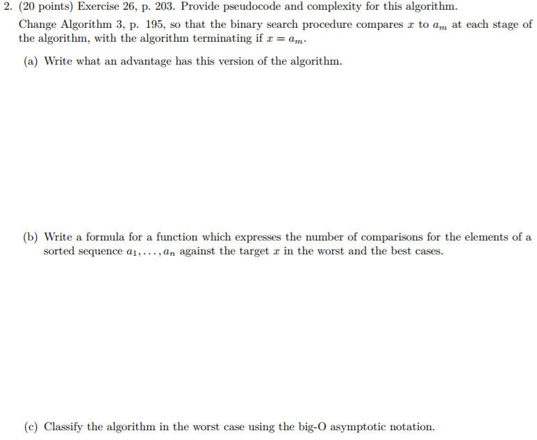 of search interval } J : = n {j is right endpoint