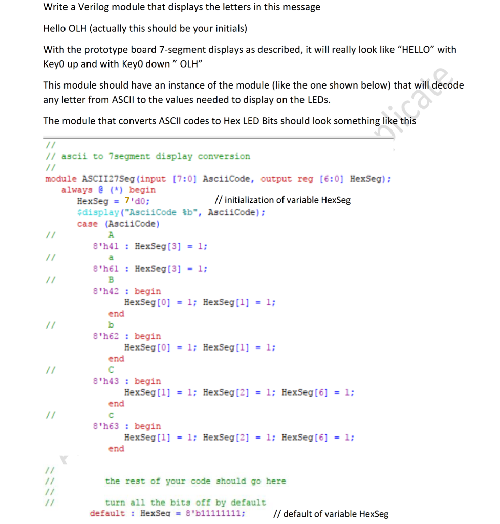 Complete the code above for all 26 letters and 10 numbers