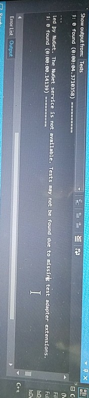 How do I fix this on VS 2017? 1 Show output