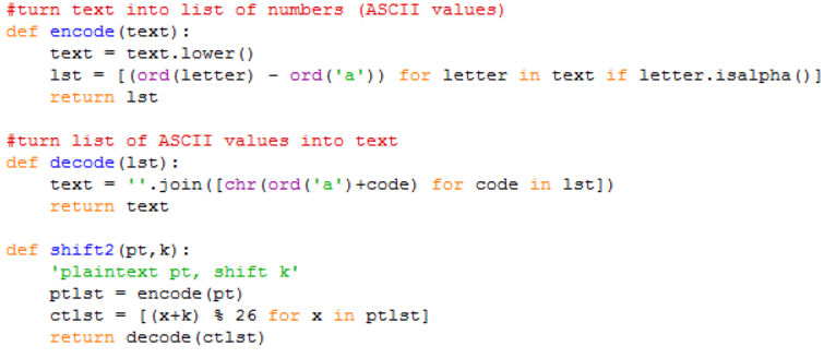 I need help with a 2-part (related) Cryptology problem using Python: Breaking