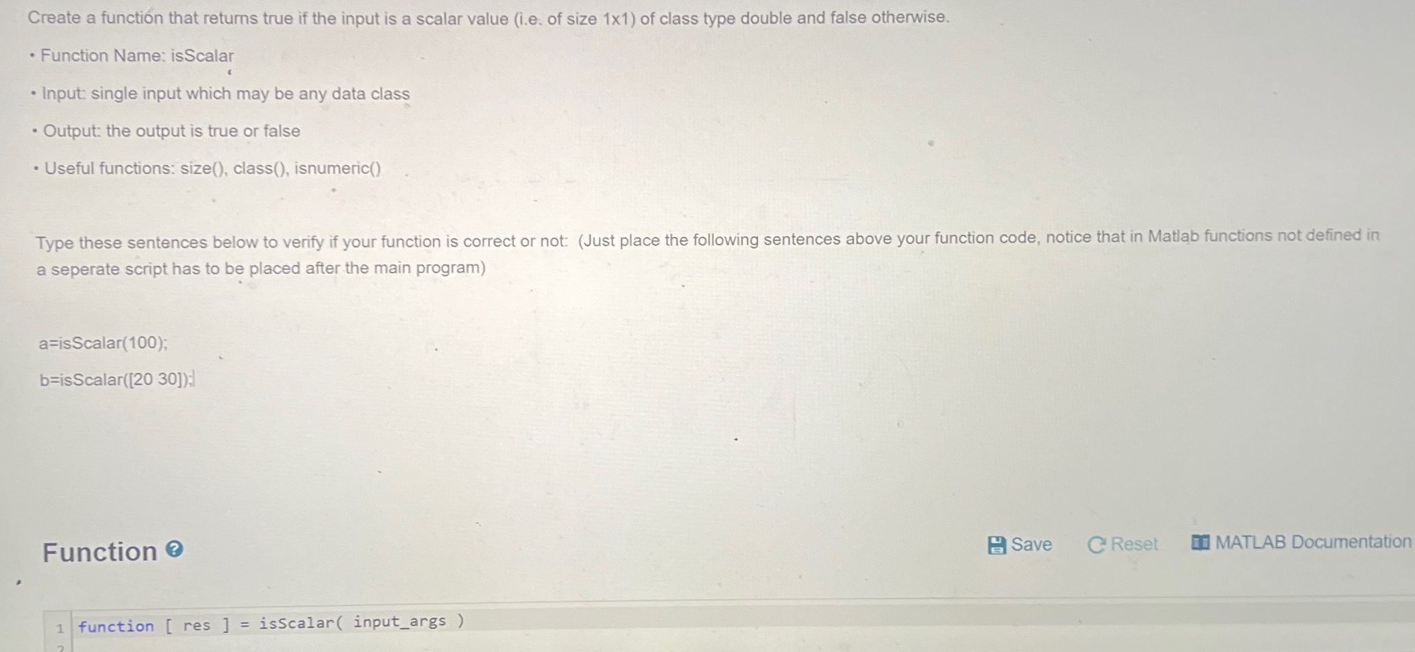  Create a function that returns true if the input is a