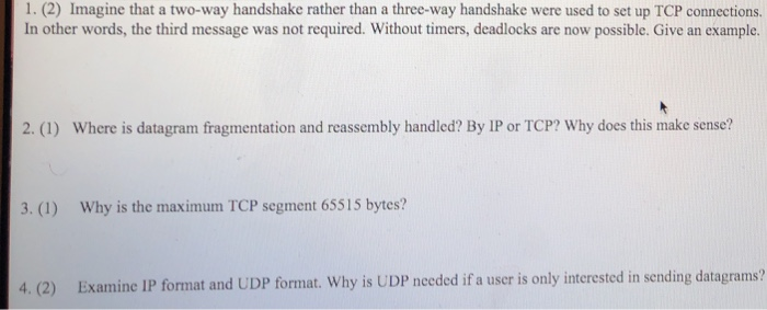  First question it really say without time and an example 1.
