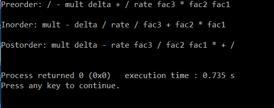 a really hard time.... The program is a binary search tree, and