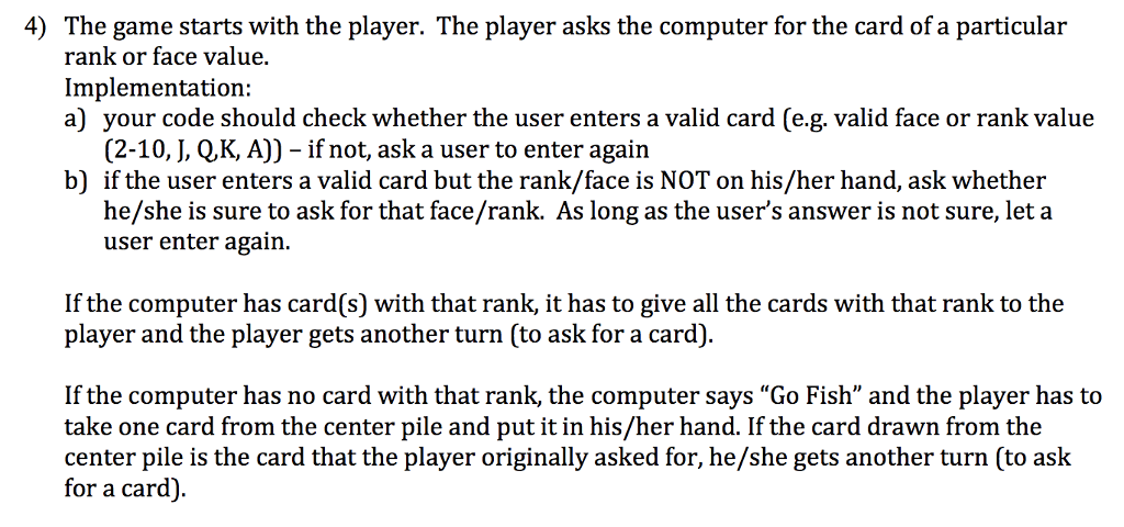 (a set of 4 cards with the same face or rank). The