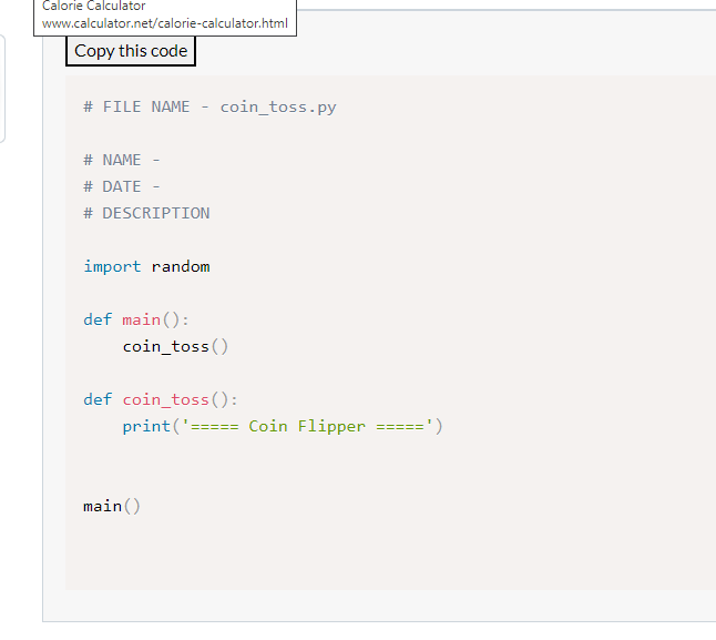 is generated and if the number is 51 or greater then Tails