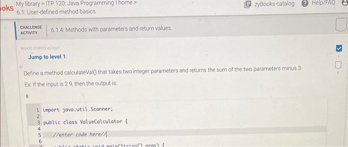 Java please // please use the already written code that I have