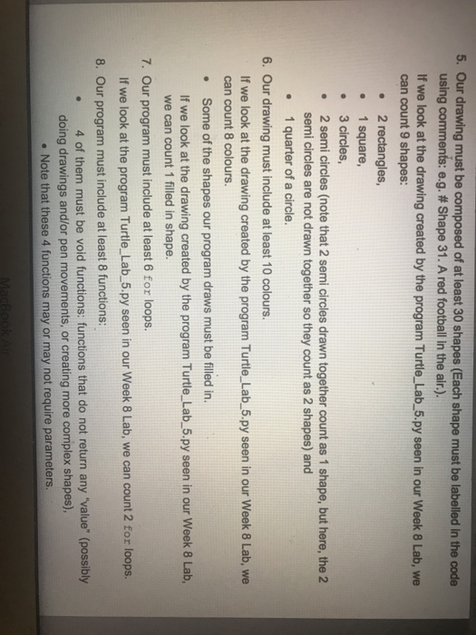 drawing representing an outside nature scene using the Python Turtle Graphics module