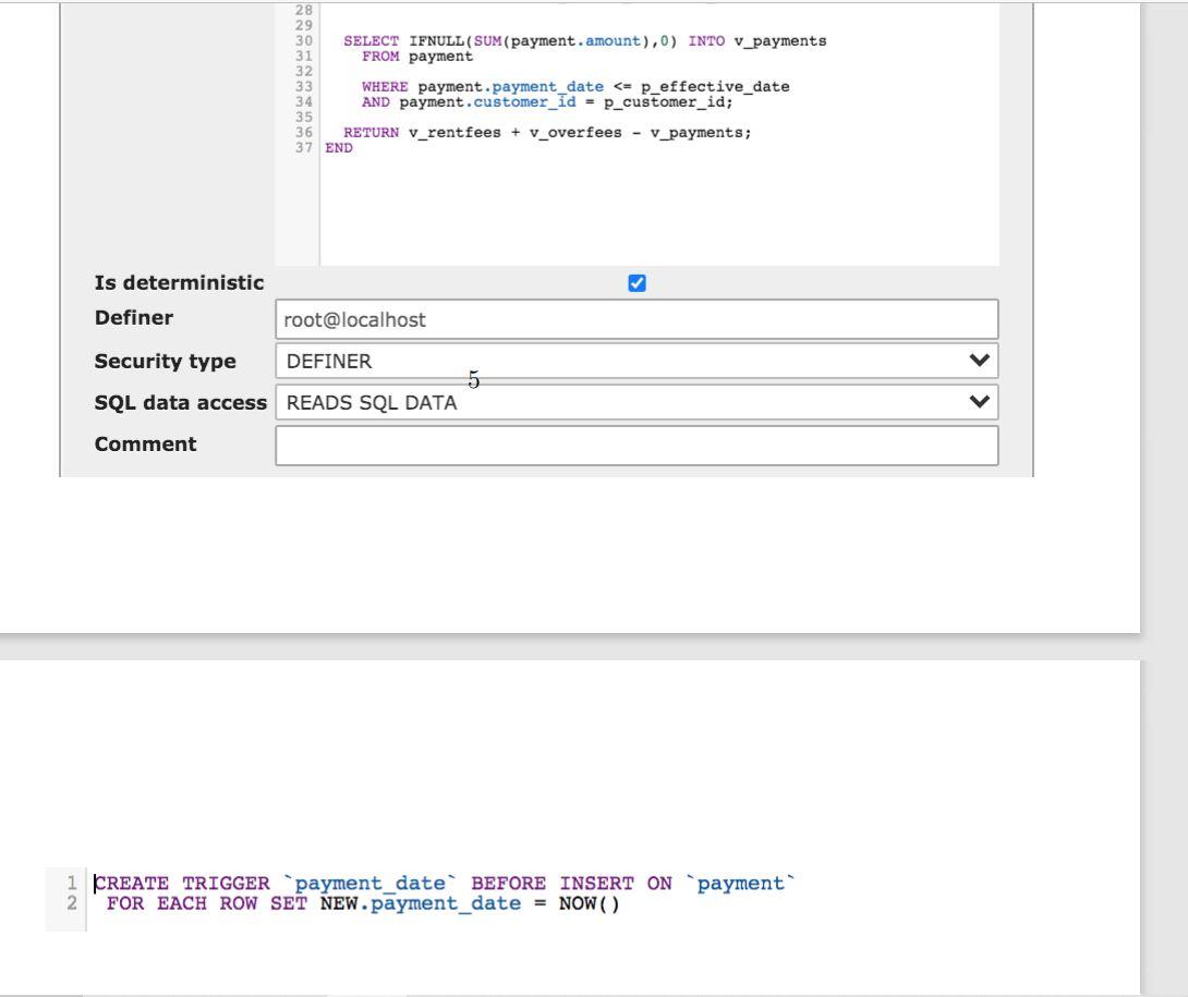 happens. Instructions Use the same database as Lab 2 (see Lab 2s