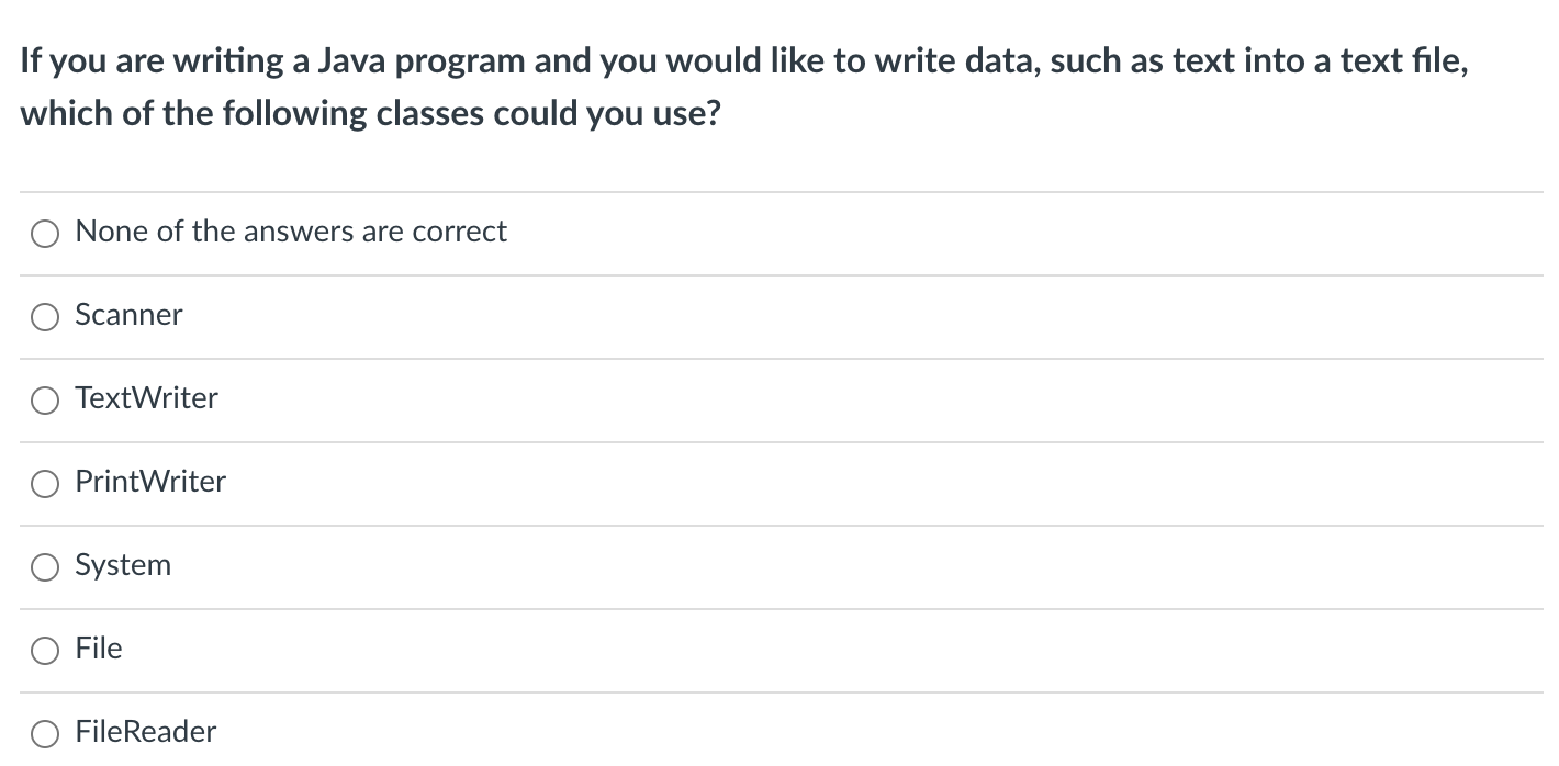 Switch when writing code for a multithreaded application, which method must be