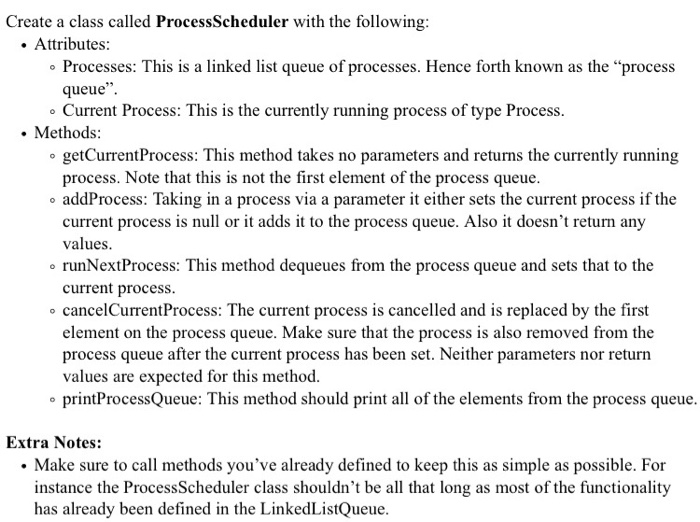 Queue Simulator Objective: Write a program which simulates first come first serve