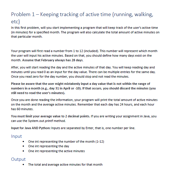 Solve problem 3. Code from ques 1 and 2: import java.util.Scanner; /**This