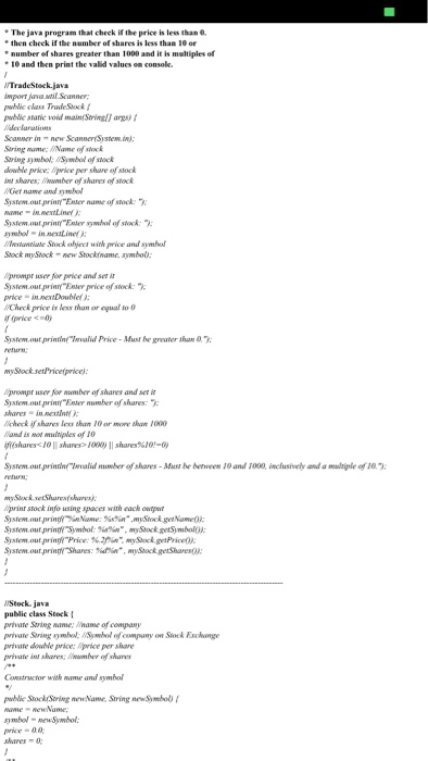 to test the attribute value in its corresponding method. Us mutator valid,