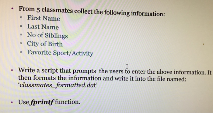  Please do in Matlab and write a comments From 5 classmates