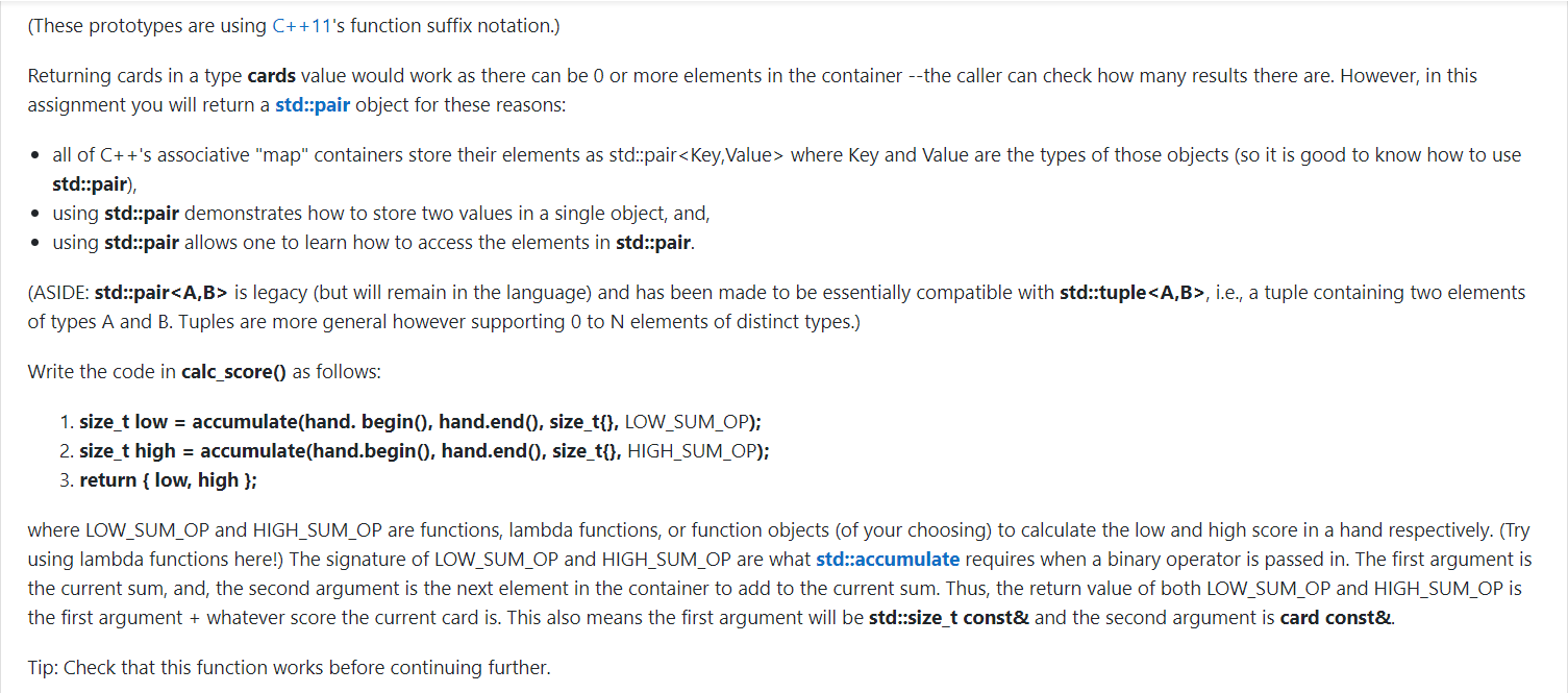 namespace std; using cards = std::deque; ostream& operator it(ostream, " "); copy(c.begin(),