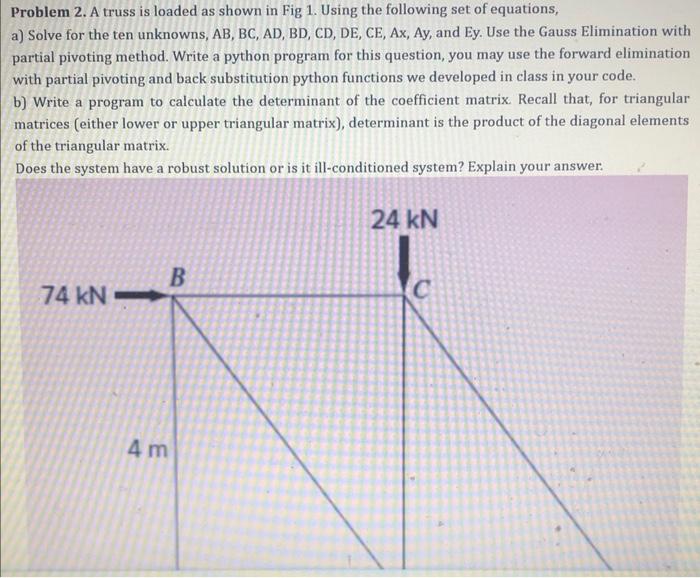 Please help me with this problem by using Python. Please show the