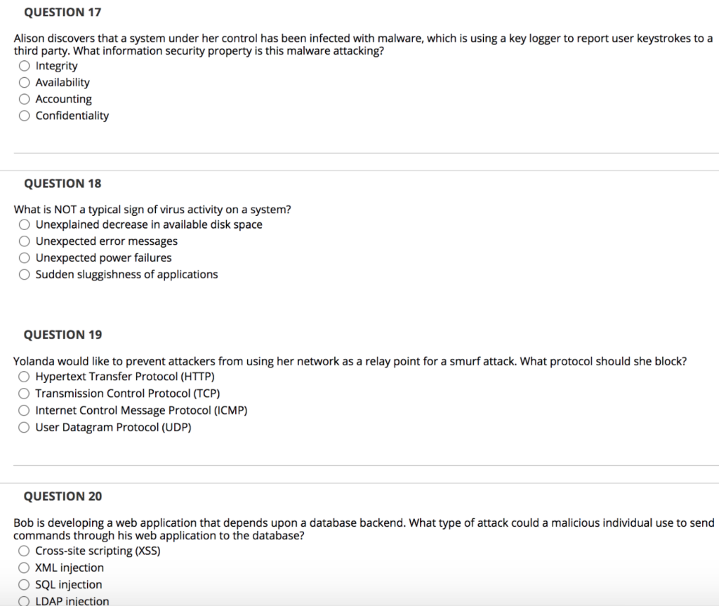 point to the attacker's site. True False QUESTION 8 Retro viruses counter