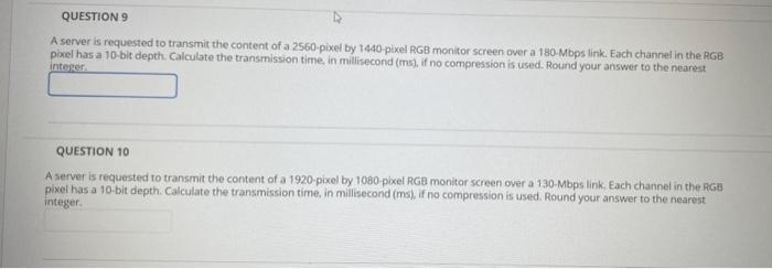 computer networks A server is requested to transmit the content of a